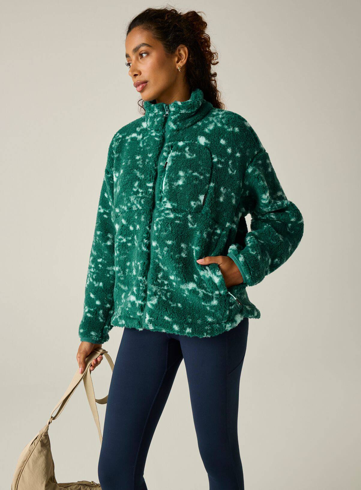 REGATTA Roswind Water Repellent Fleece Green 18 - Image 6